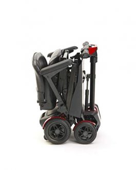 Drive Devilbiss Automatic Folding Scooter by Remote Control – 4 Wheel Electric Scooters for Adult Red