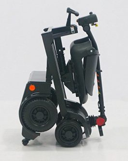 Deluxe Easy Folding Mobility Scooter-Electric Scooters for Adult Black