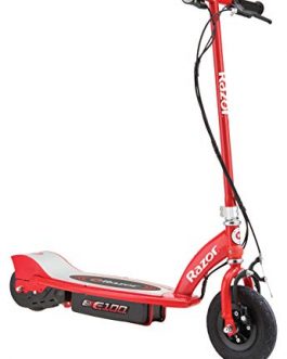 Razor E100 Electric Scooter, Red Navy